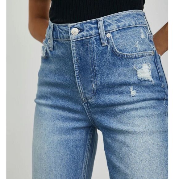 Rails Melrose High waisted Slim button fly Jean NWT size 31 - Picture 4 of 7